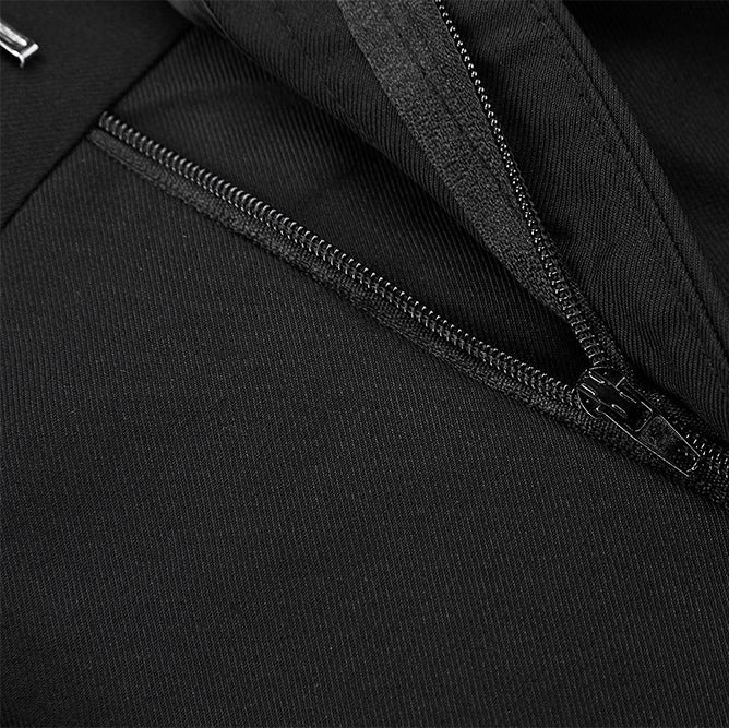 Men's Slim Fit Navy Paisley Jacquard 2-Piece Prom Suit