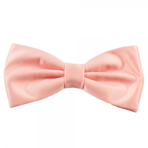 Plain Pink Men's Bow Tie