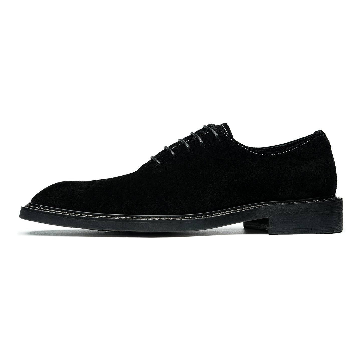 Men's Suede Oxford Shoes: Breathable Comfort & Artisanal Stitching Detailing