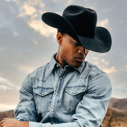 Cattleman Yellowstone Felt Cowboy Western Hat