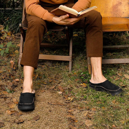 Men’s Orthopedic House Slippers – Soft Arch Support Design