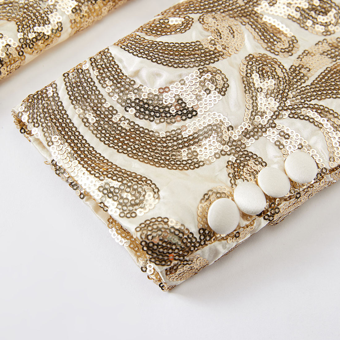 Men's Champagne  Floral Sequin Shawl Lapel Blazer prom suit