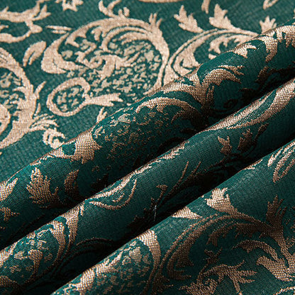 Green jacquard Men's 3-Piece prom suit