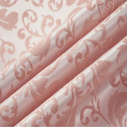 Men's 2-Piece Pink Paisley Jacquard Embroidery Tuxedo Prom Suit