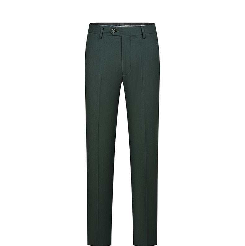 Green jacquard Men's 3-Piece prom suit