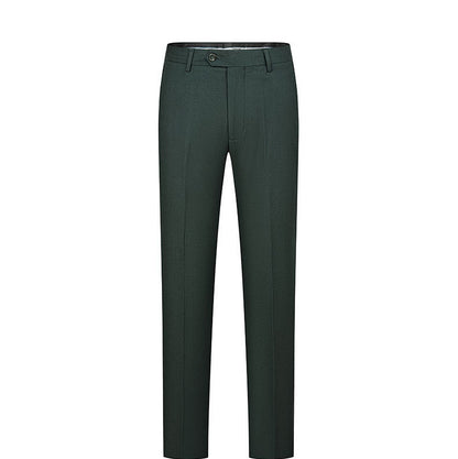 Green jacquard Men's 3-Piece prom suit