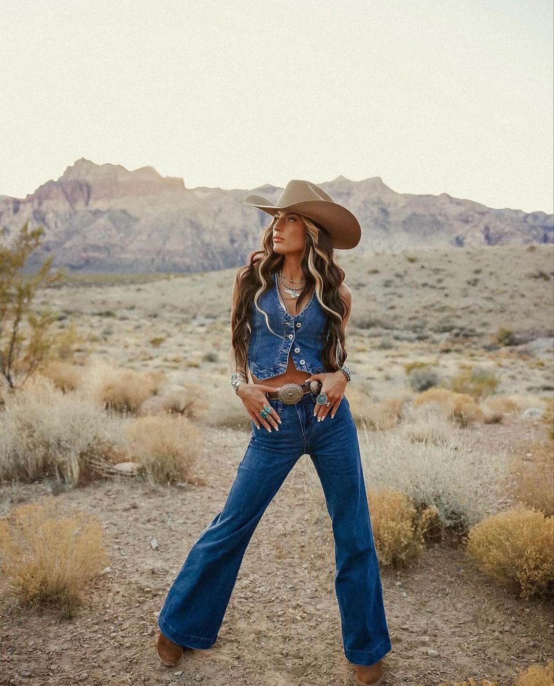 Felt Cowboy Western Hat