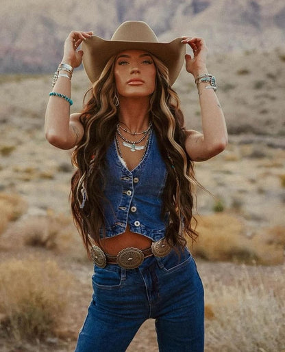 Felt Cowboy Western Hat