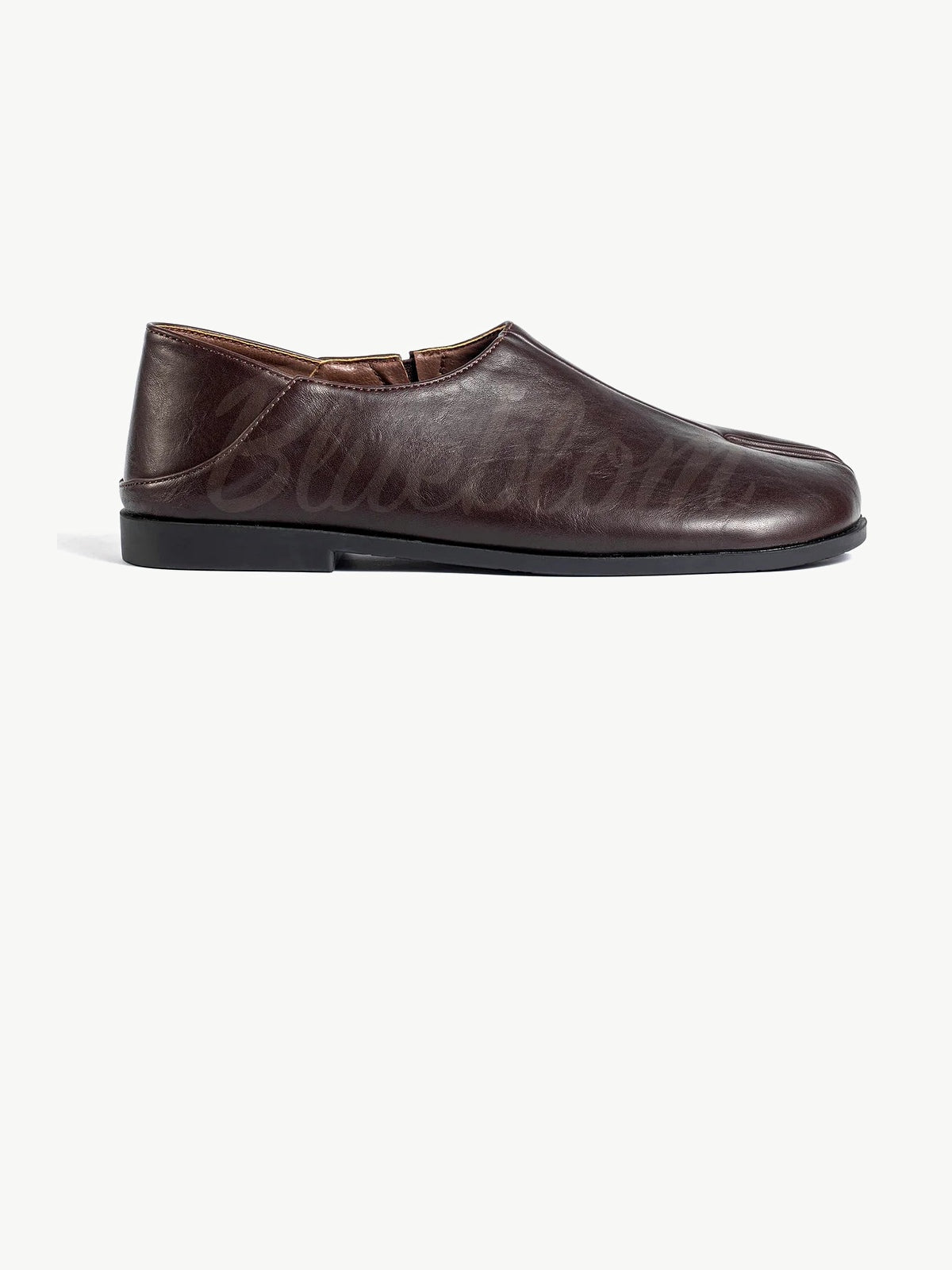 Brown Simple Tabi Shoes