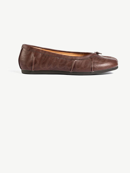 Brown Ballet  Tabi Shoes
