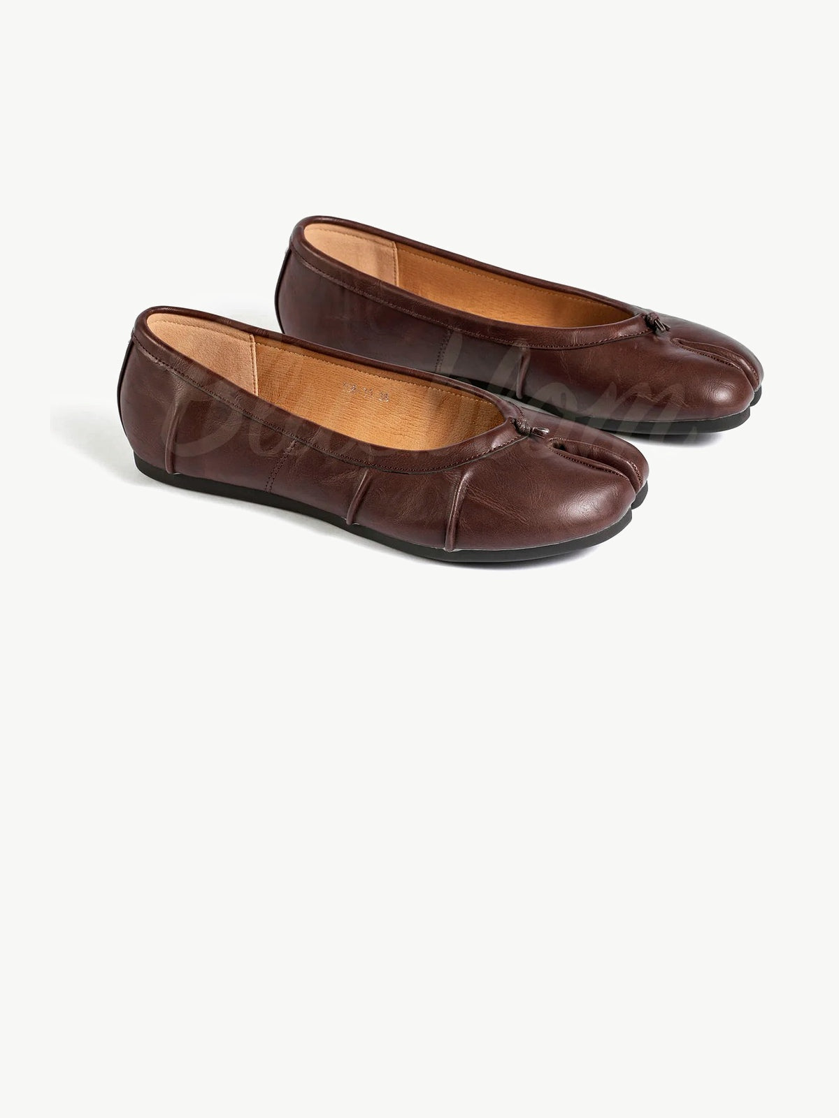 Brown Ballet  Tabi Shoes