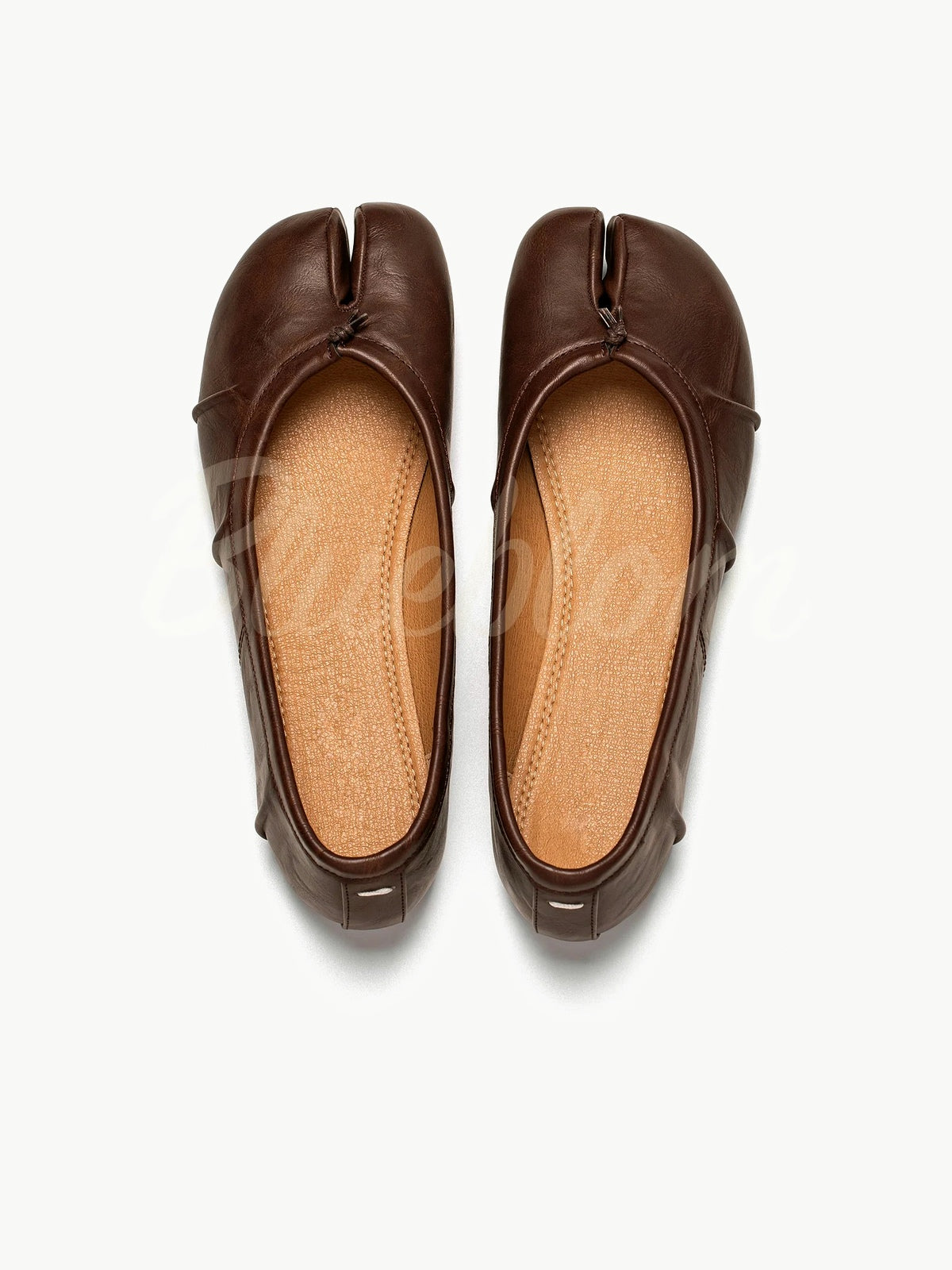 Brown Ballet  Tabi Shoes