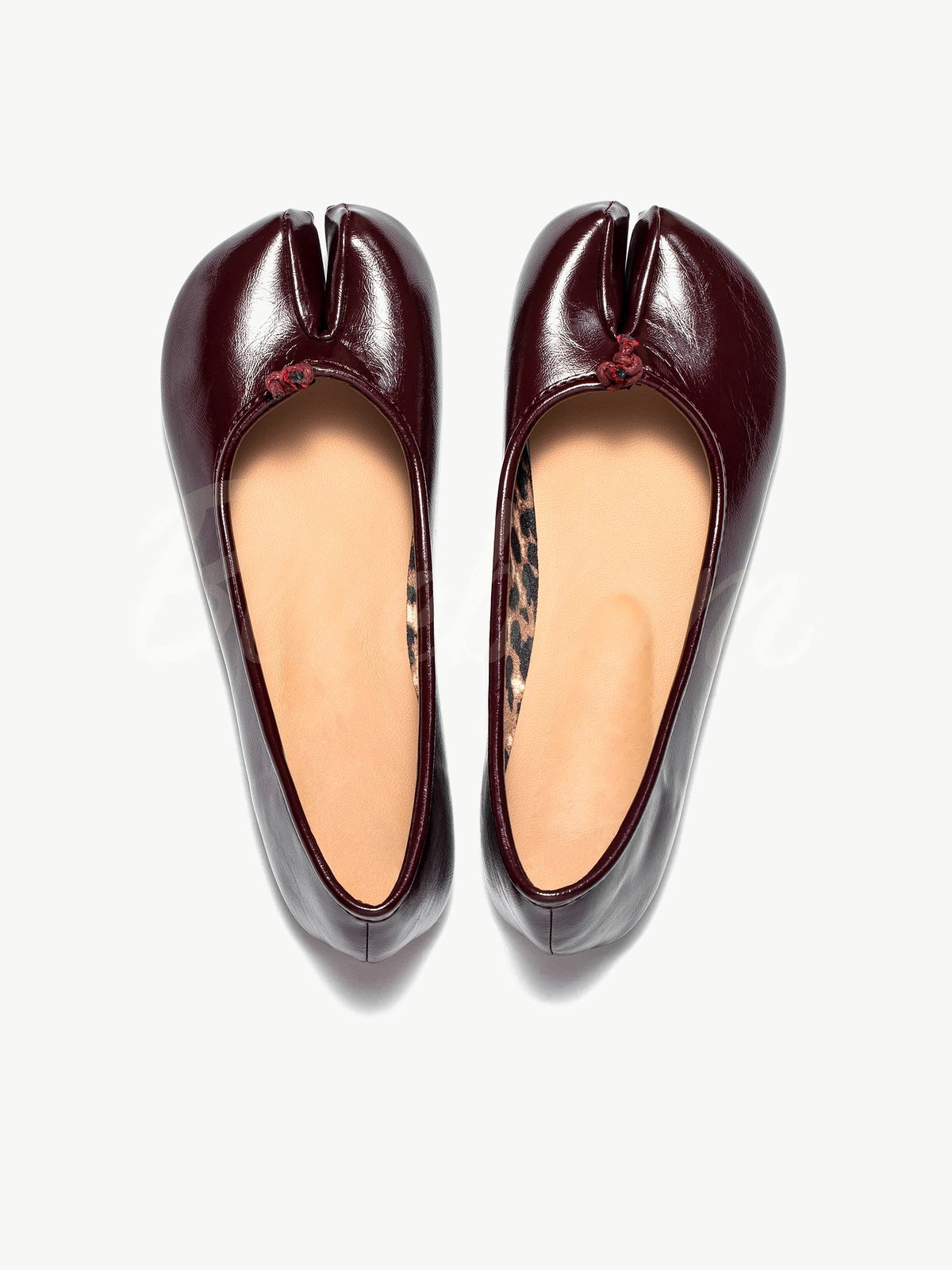 Ancora Red Tabi Shoes