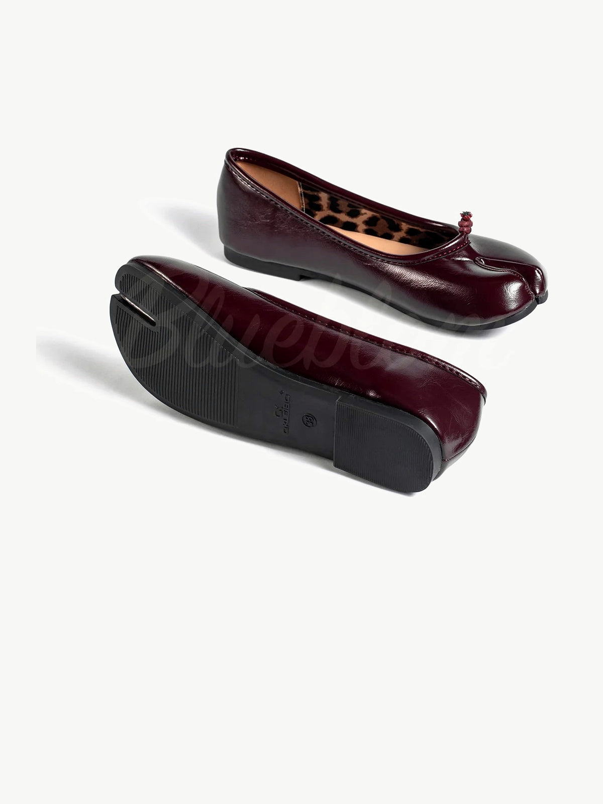 Ancora Red Tabi Shoes