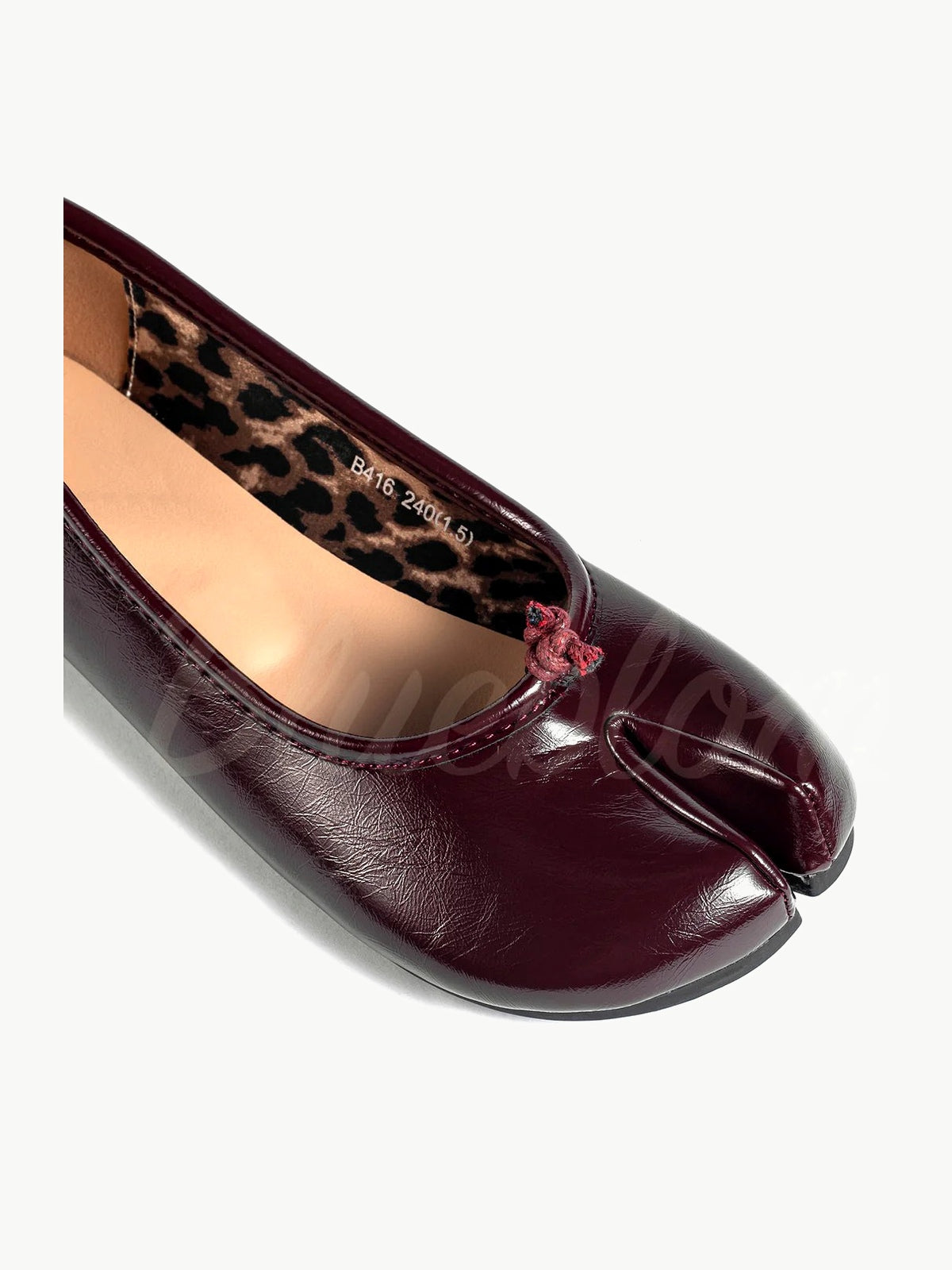 Ancora Red Tabi Shoes