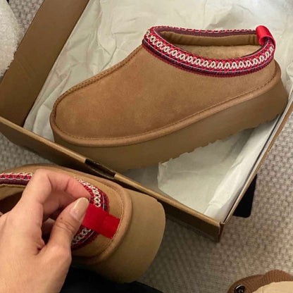 Brown Tasman Slipper Sheepskin Clogs