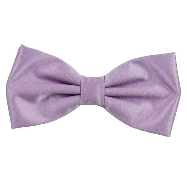 Plain Lilac Men's Bow Tie