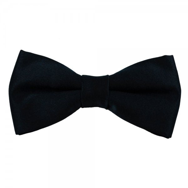 Plain Navy Blue Bow Tie