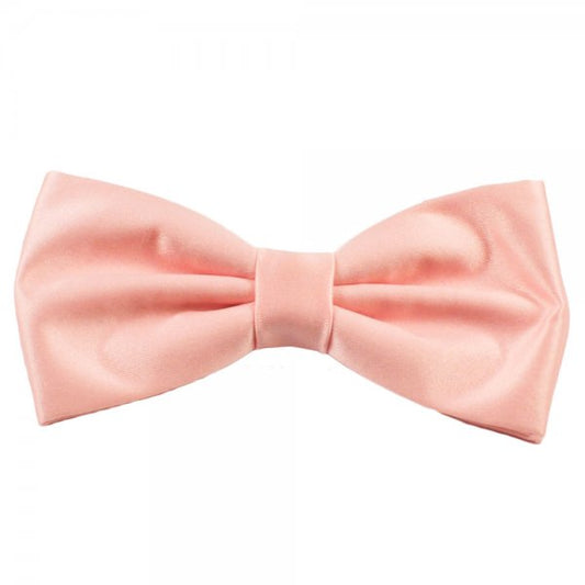 Plain Pink Men's Bow Tie